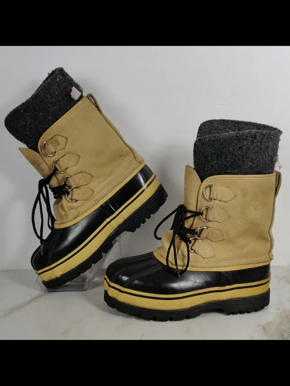 VTG Discontinued Weather Rite Men's Steel Shank Insulated Winter Pac Boots, Sz 7